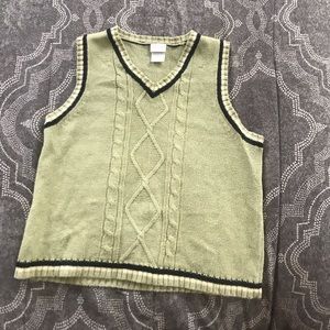 Little boys Perfectly Dressed green vest